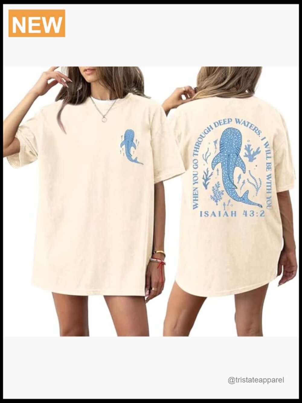 Oversized Graphic Tee Short Sleeve Jesus Shirt Crewneck